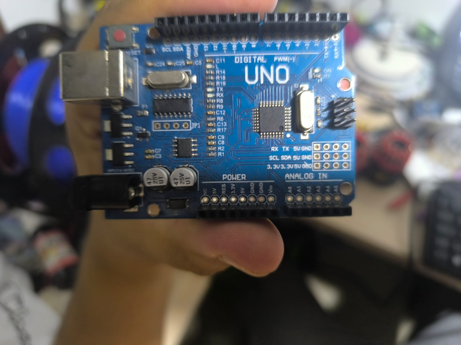 Arduino UNO del proyecto